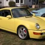 1991 Porsche 911 Turbo 964 front three-quarter view