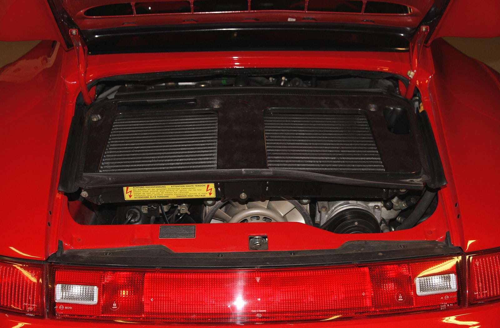 1996 Porsche 911 993 GT2 engine bay