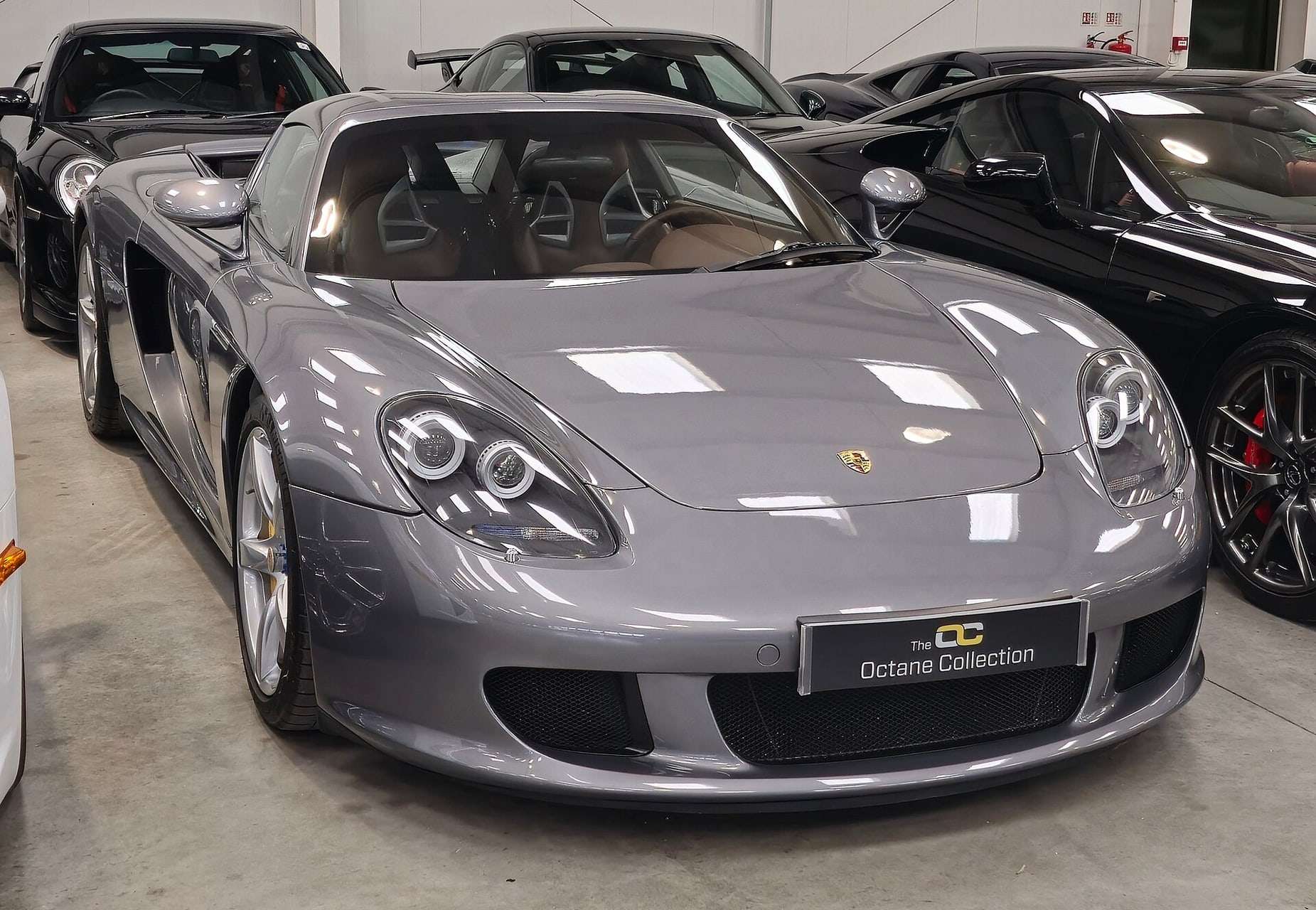 Porsche Carrera GT side profile