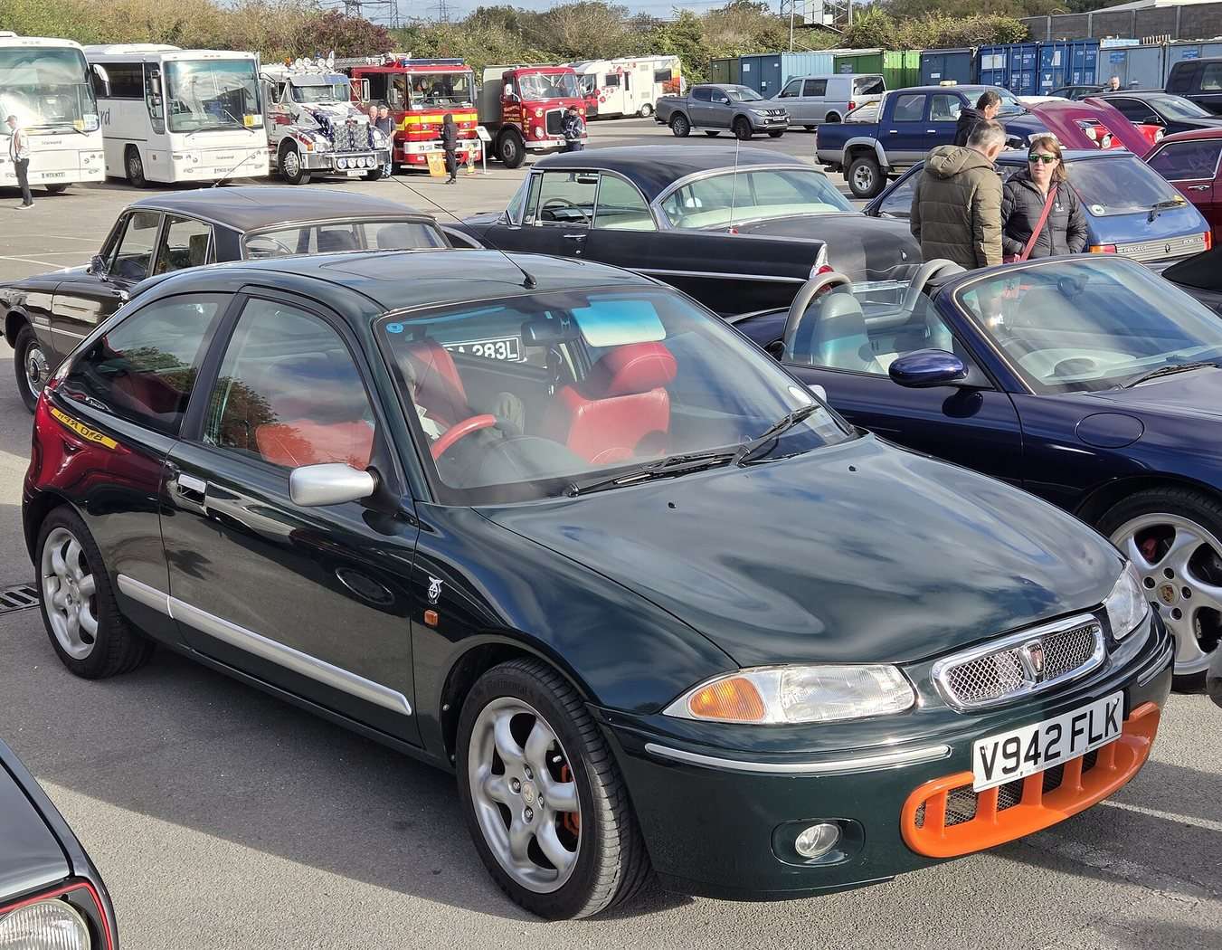 Rover 200 BRM rear three-quarter view