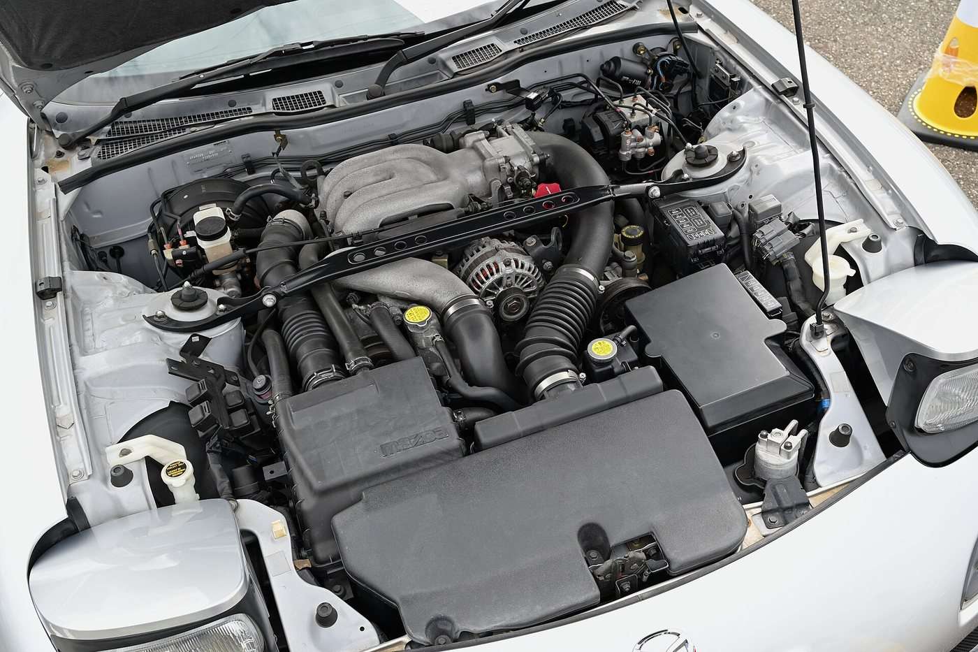 Mazda RX-7 FD rotary engine bay