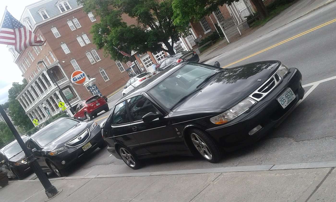 Saab 9-3 Viggen parked in Montpelier
