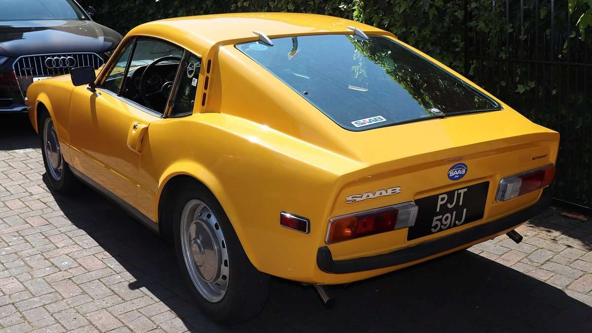 1970 Saab Sonett III front three-quarter view