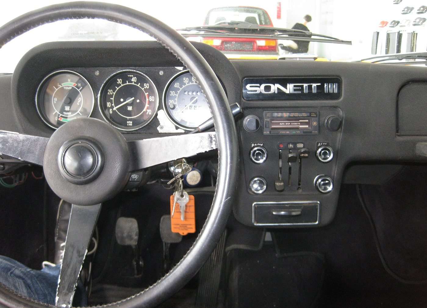 Saab Sonett III cockpit