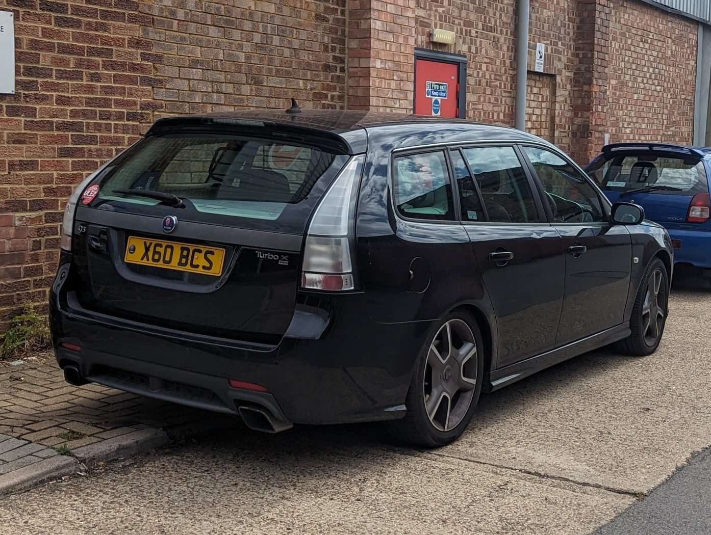 2008 Saab 9-3 Turbo X side view