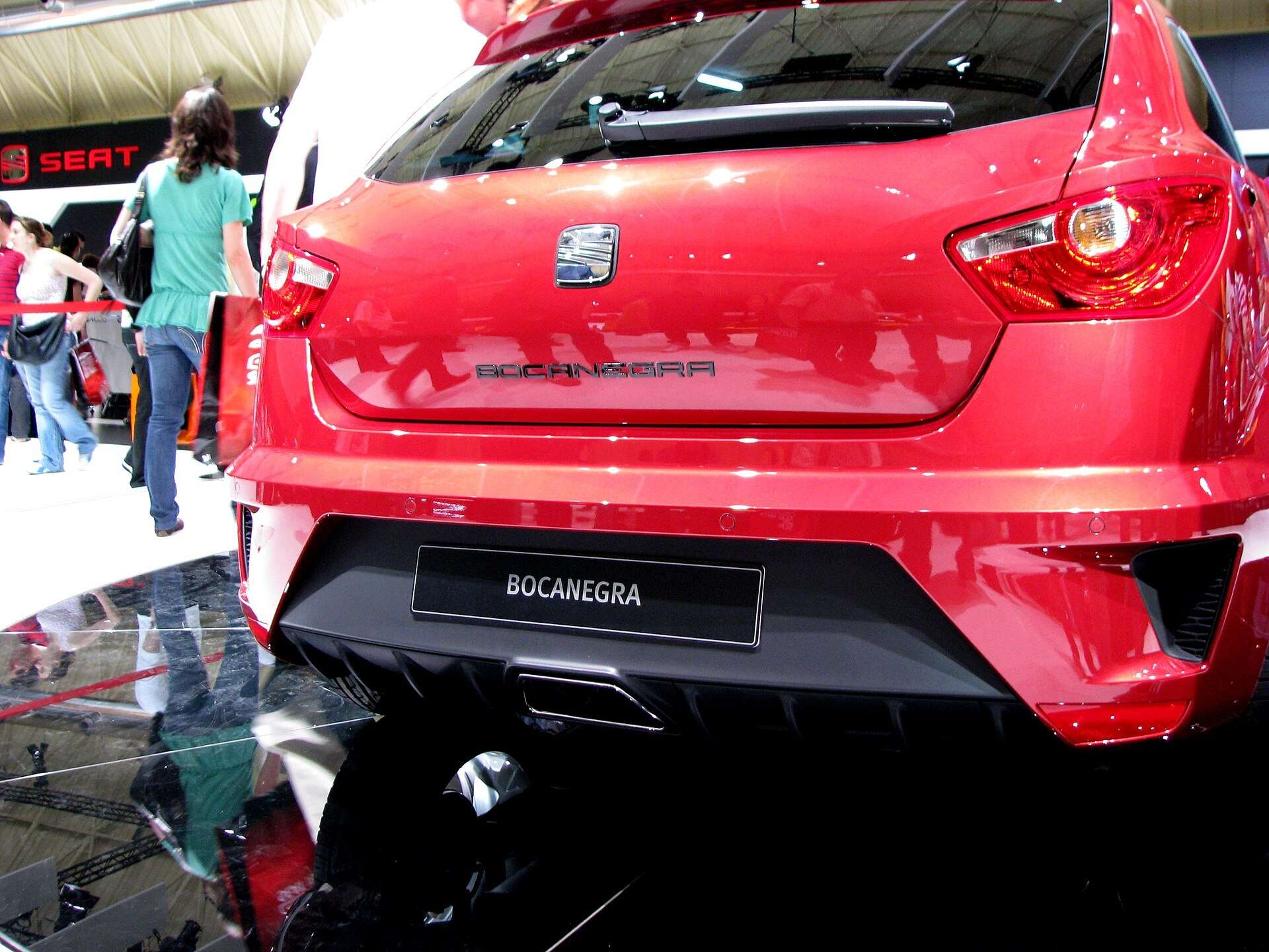 SEAT Ibiza Bocanegra rear view