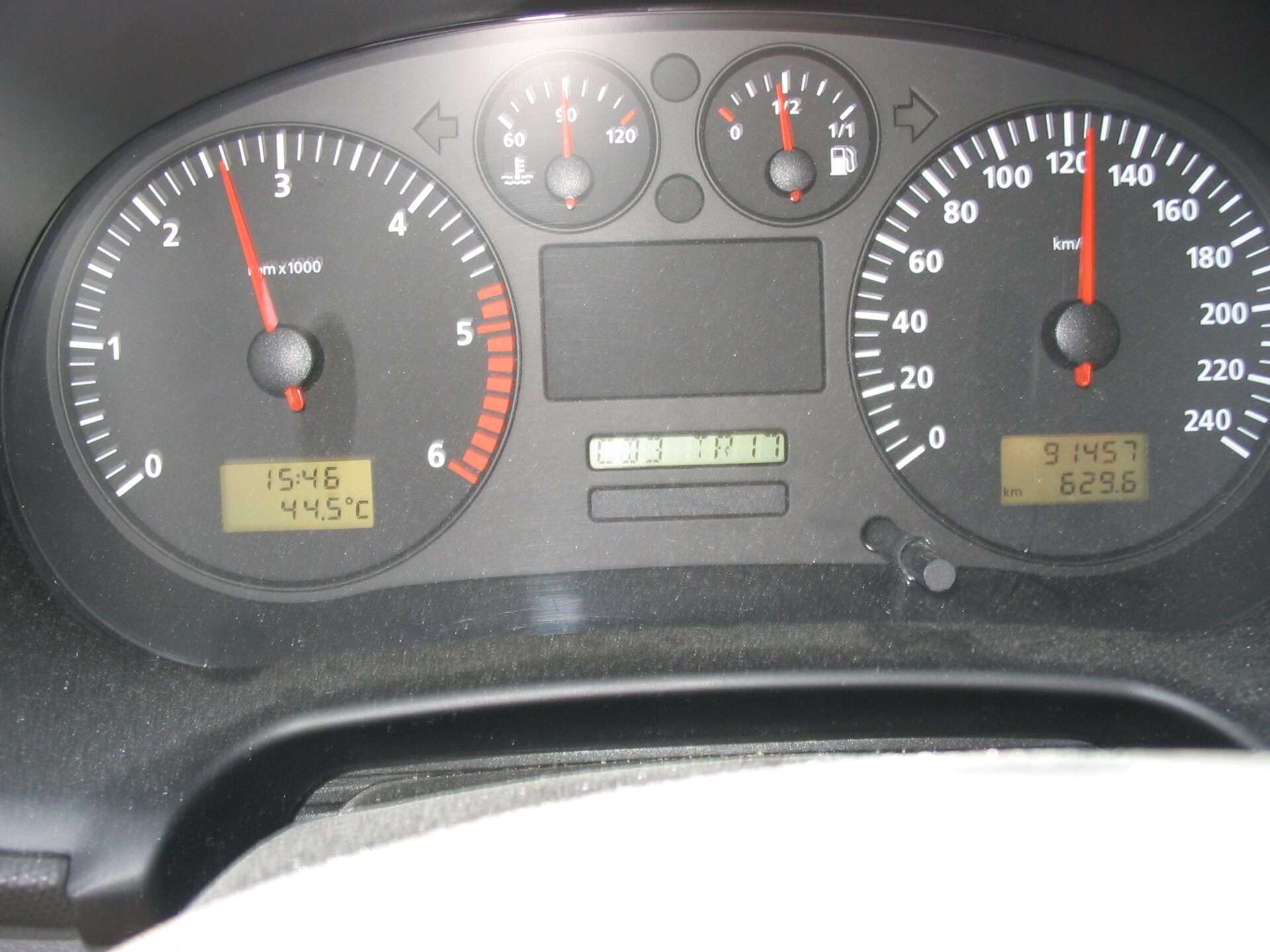 SEAT Leon and Toledo 1M instrument panel