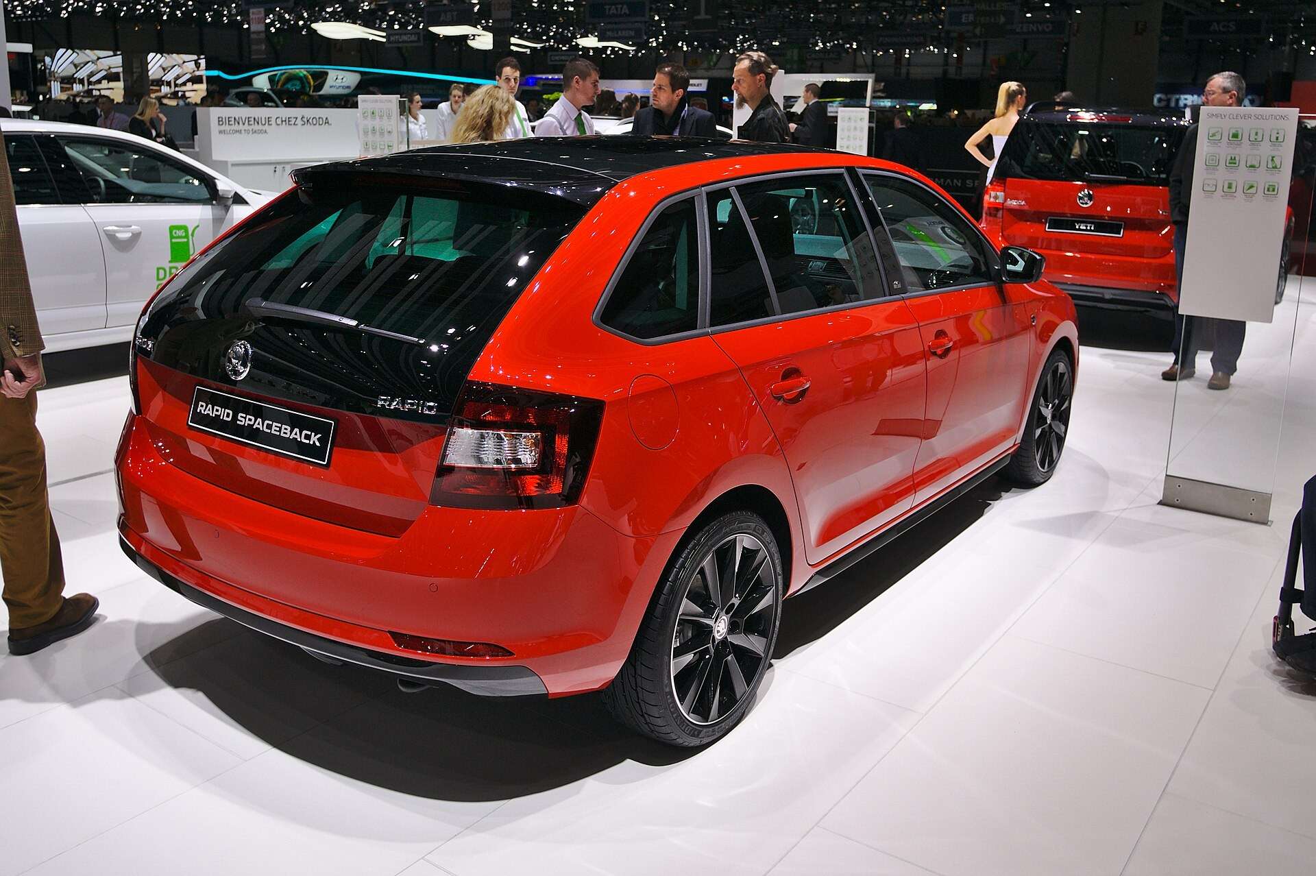 Škoda Rapid Spaceback at the 2014 Geneva motor show
