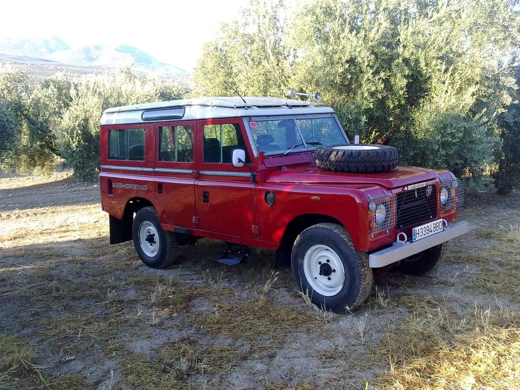 Land Rover Stage One V8 front view