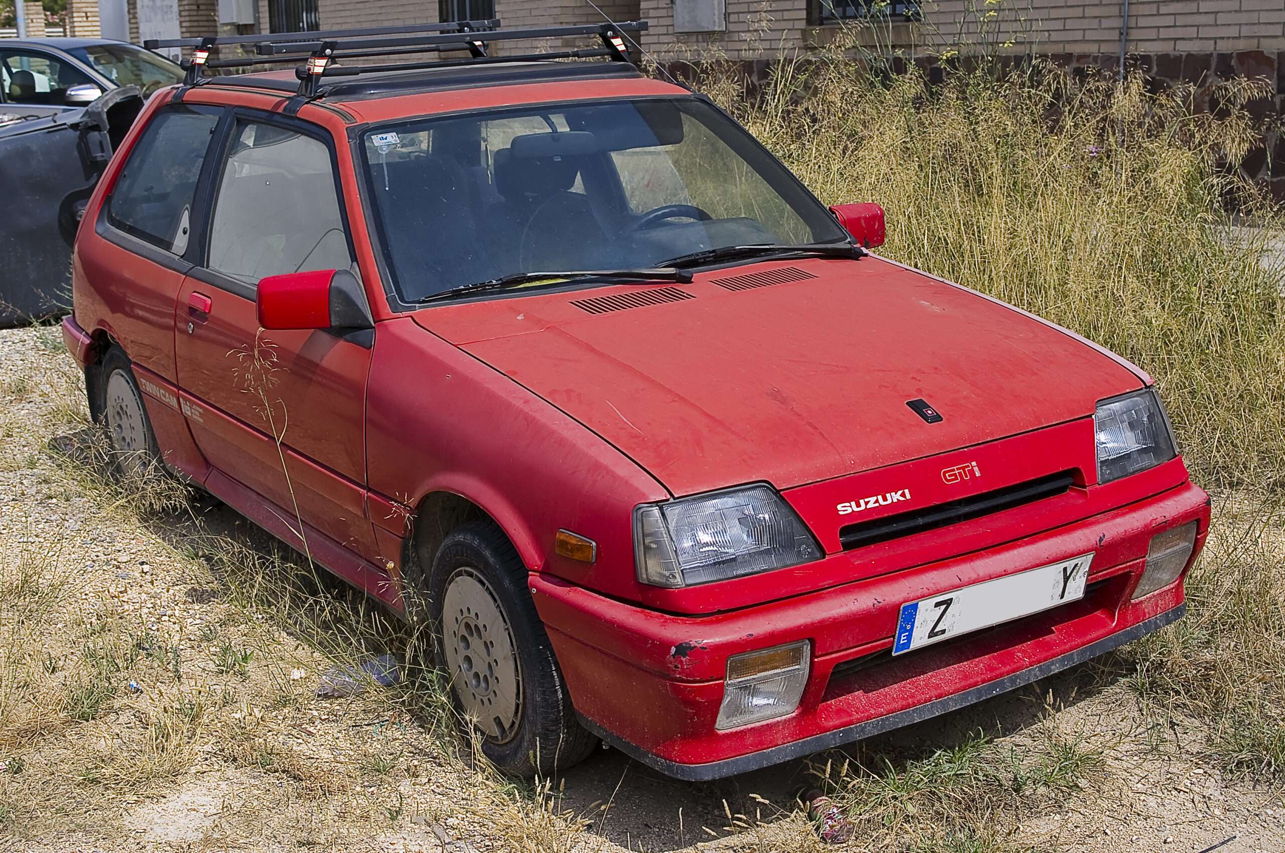1987 Suzuki Swift GTi front three-quarter view