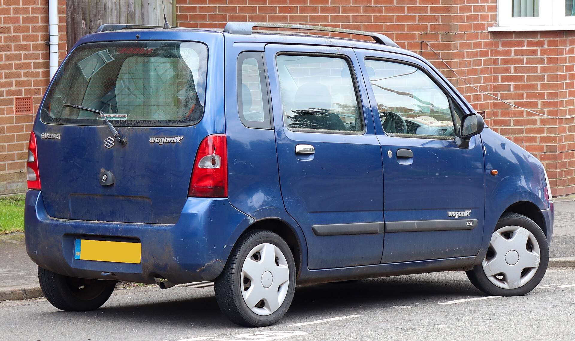 2002 Suzuki Wagon R+ GL 1.3 rear view