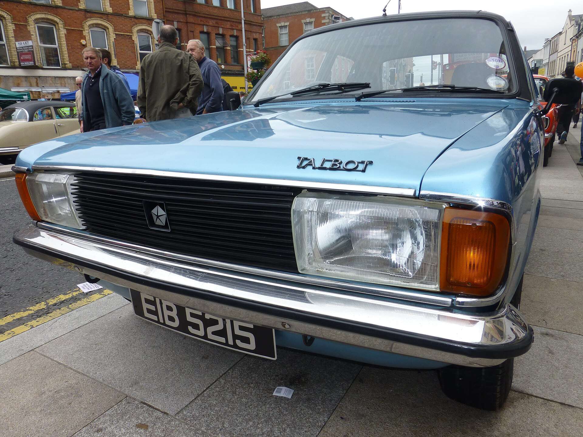 Talbot Avenger rear three-quarter view