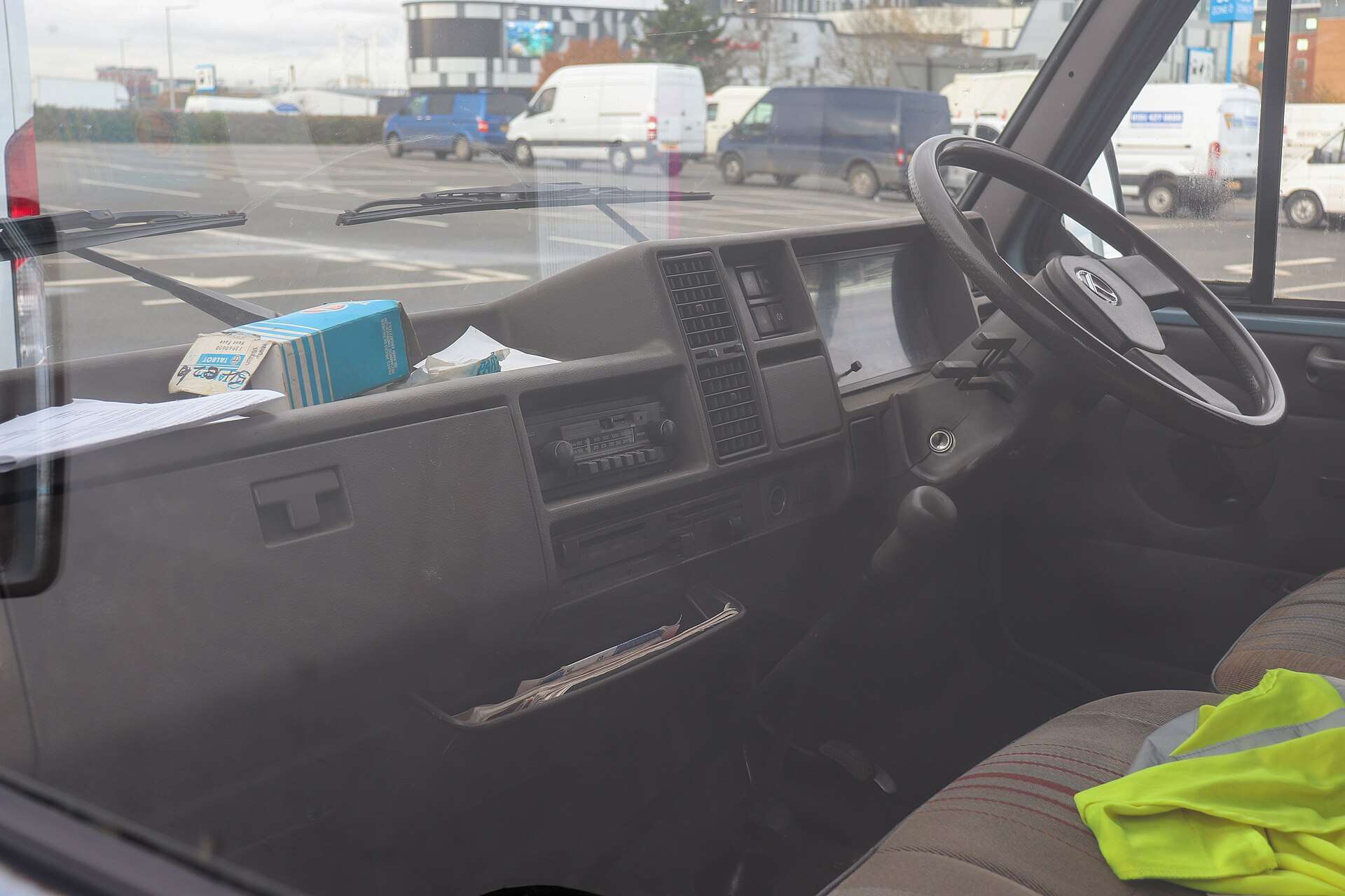 Talbot Express cab interior and driving position