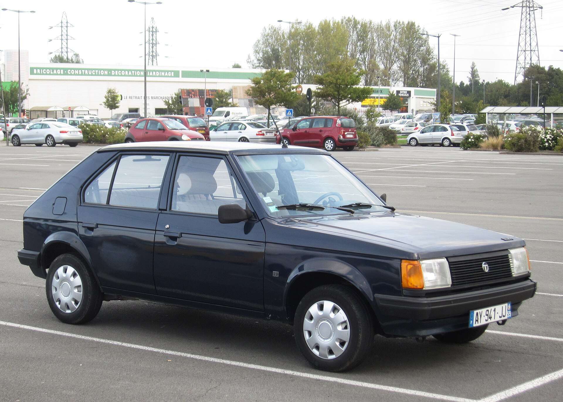 Facelift Talbot Horizon showing later front treatment