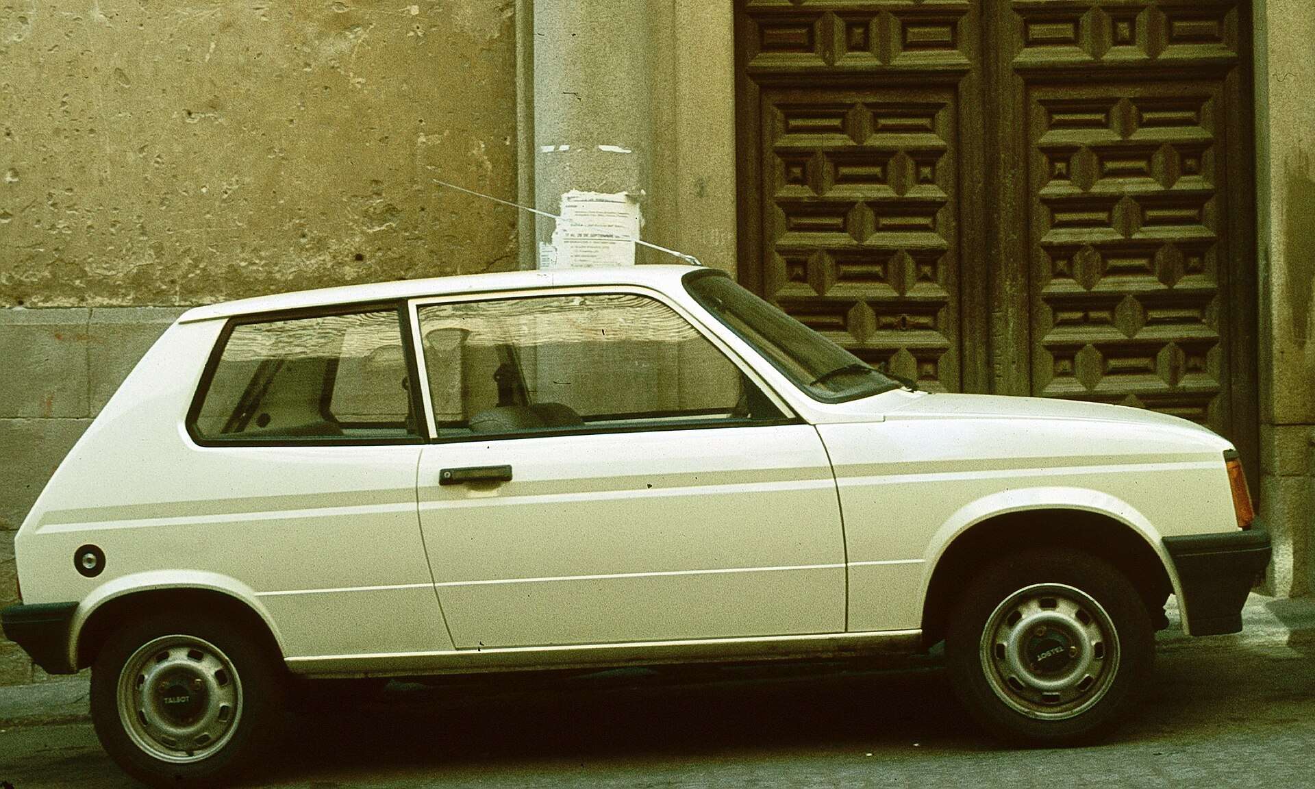 Talbot Samba hatchback in profile