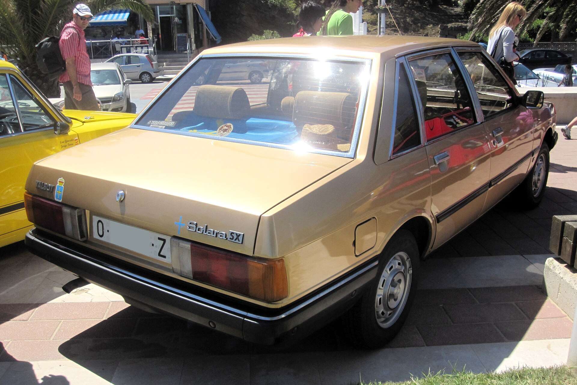 1983 Talbot Solara SX front three-quarter view