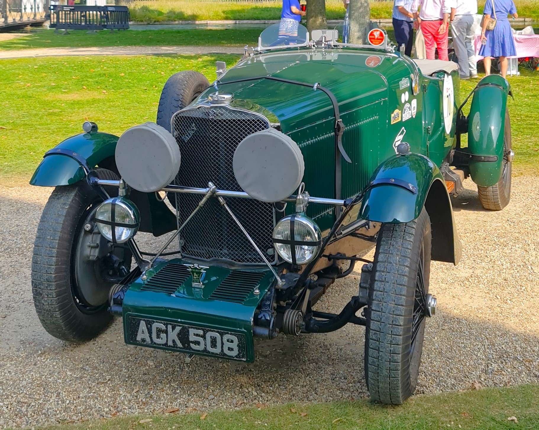 Talbot 110 Alpine-style open tourer