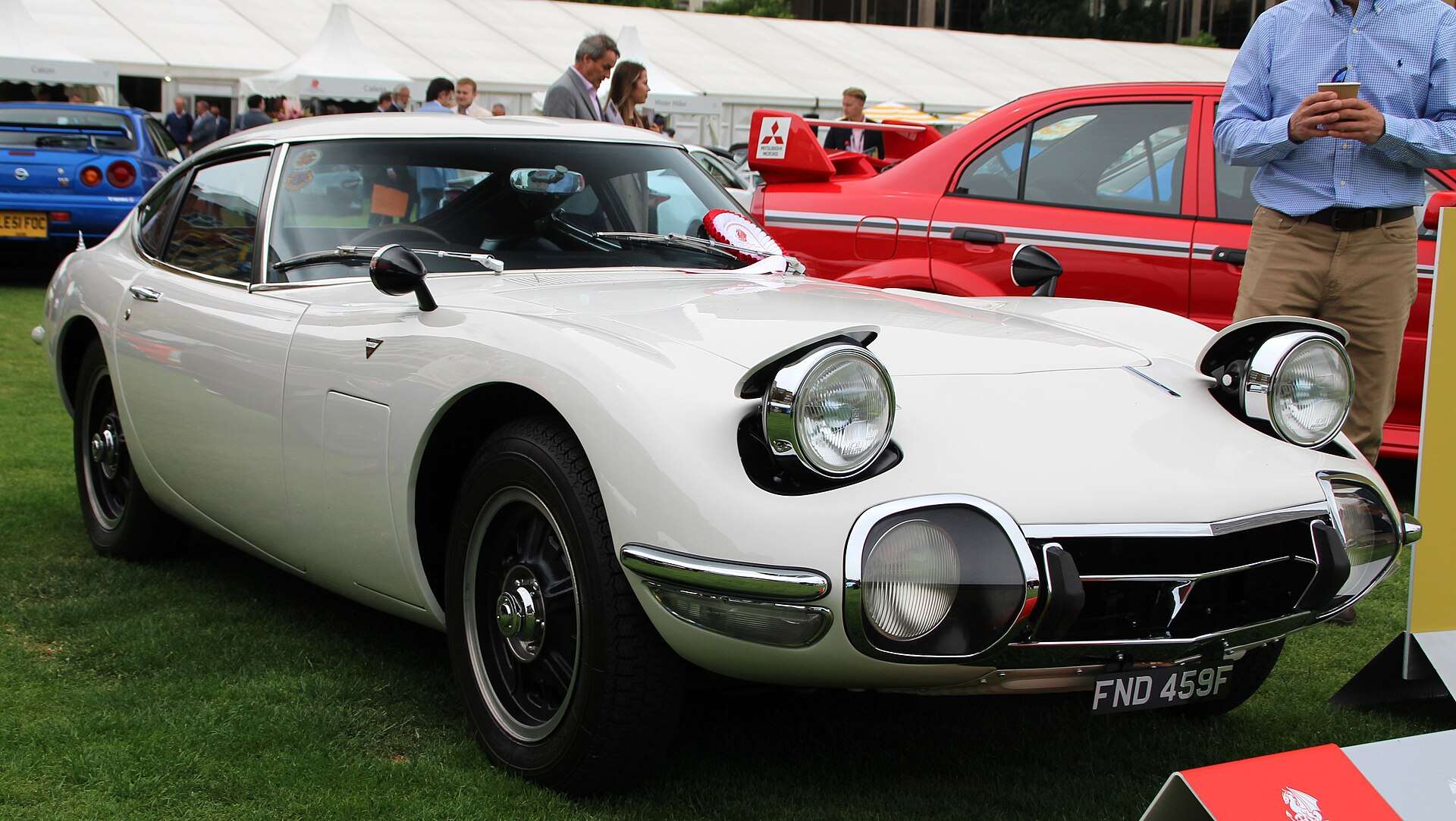 1968 Toyota 2000GT low side view