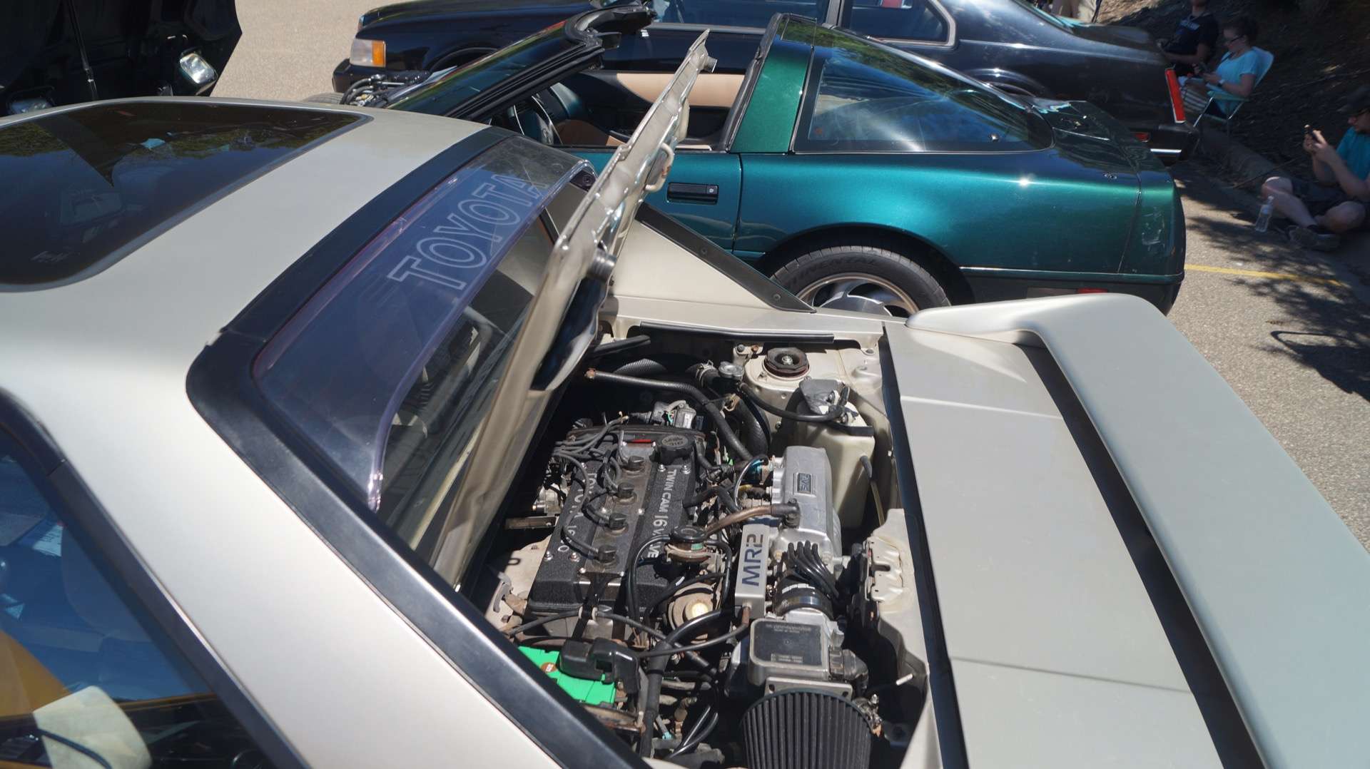 Toyota MR2 AW11 4A-GE engine bay