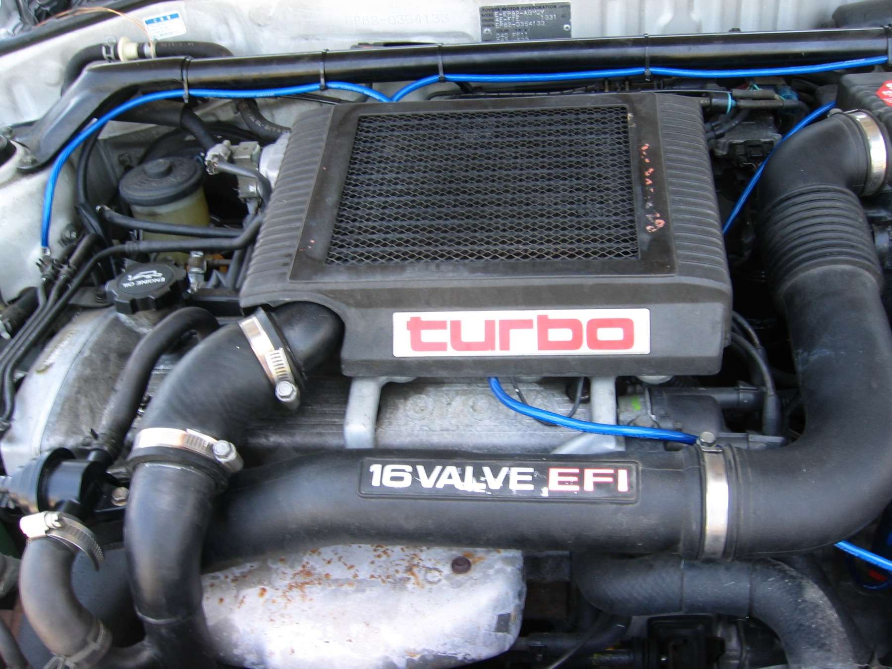 Toyota 4E-FTE turbocharged engine