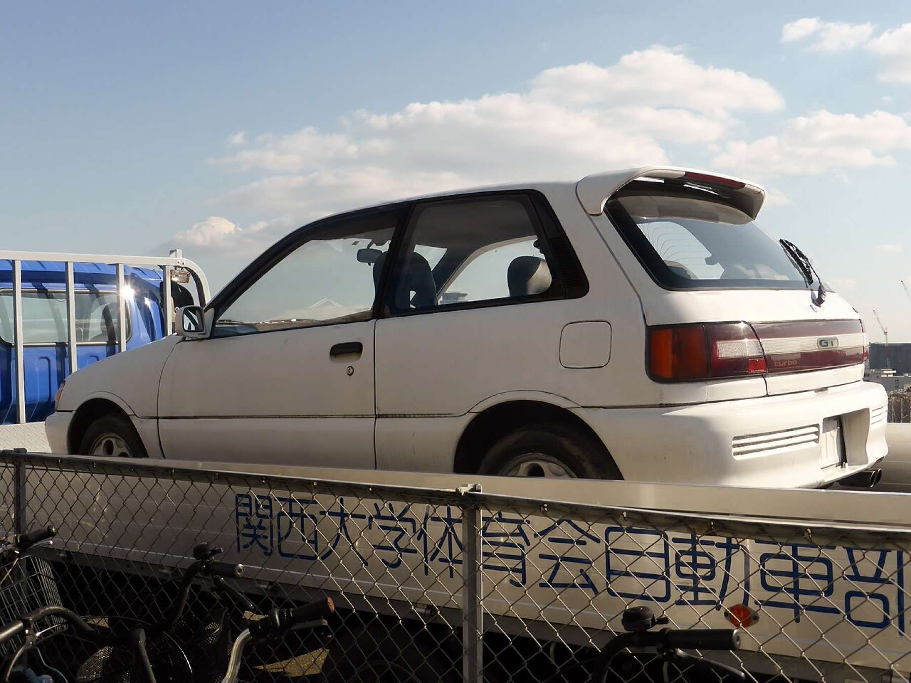 Toyota Starlet GT Turbo EP82 rear view