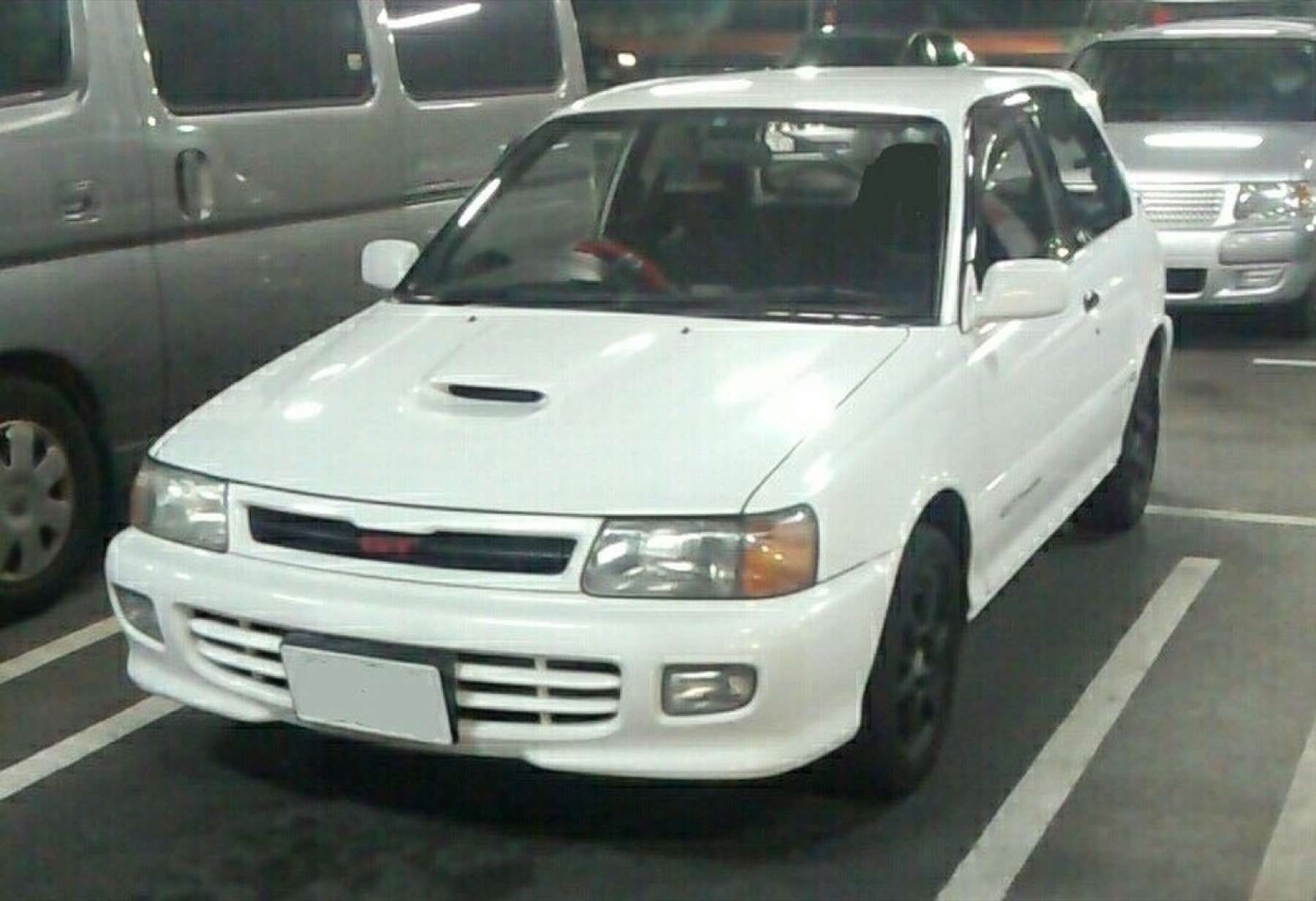 Toyota Starlet GT Turbo EP82 at a car event