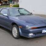 1986 Toyota Supra A70 front three-quarter view