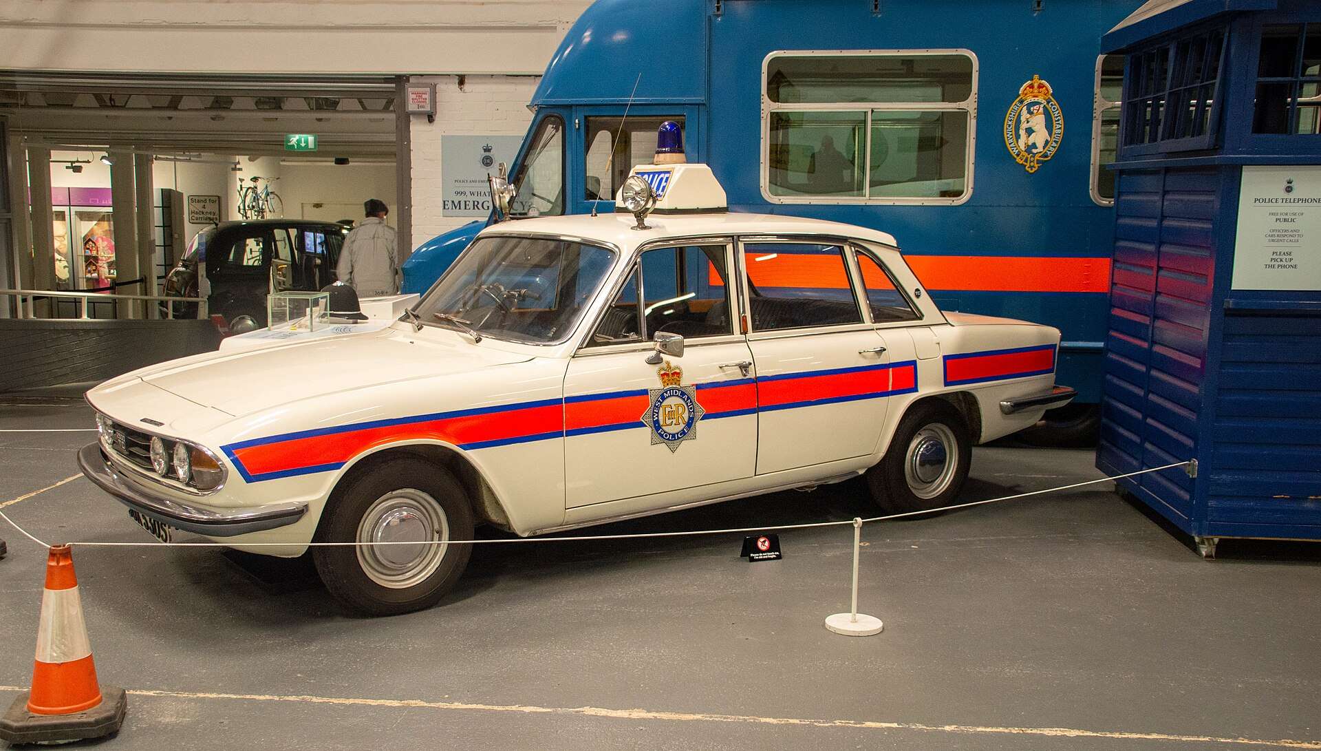 Triumph 2000 in Coventry Transport Museum police specification