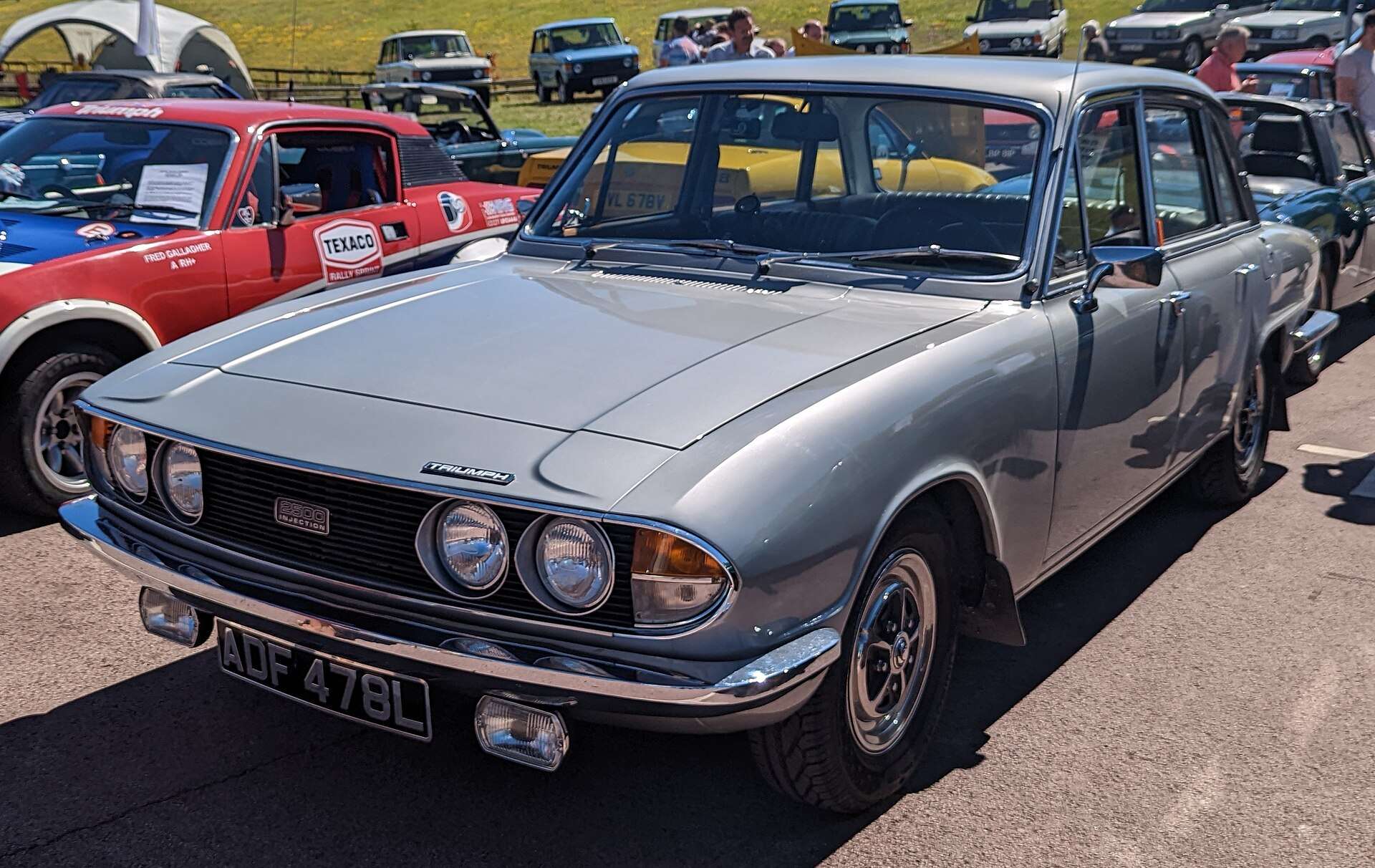 Silver 1972 Triumph 2500 2.5 PI Mk2 saloon