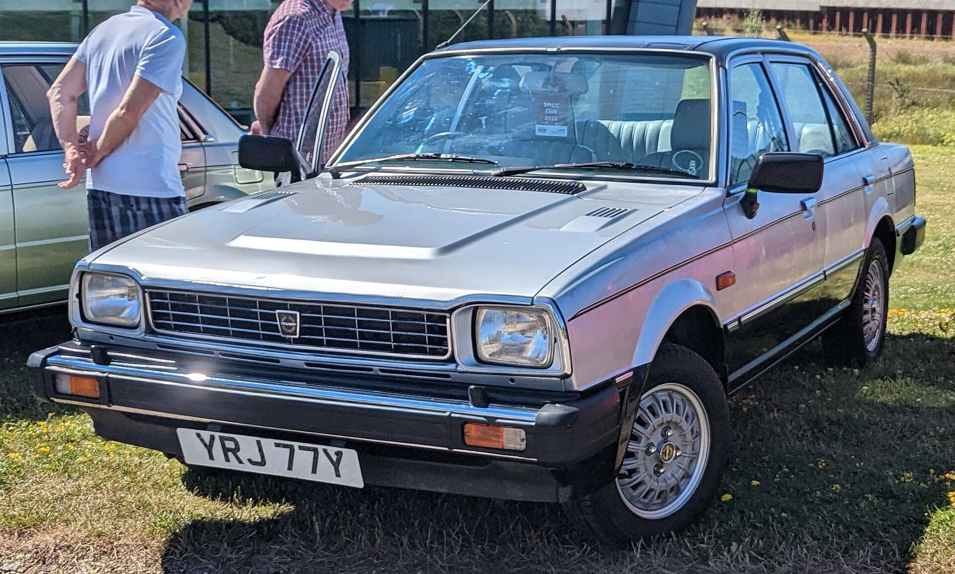 Silver 1982 Triumph Acclaim CD front three-quarter view