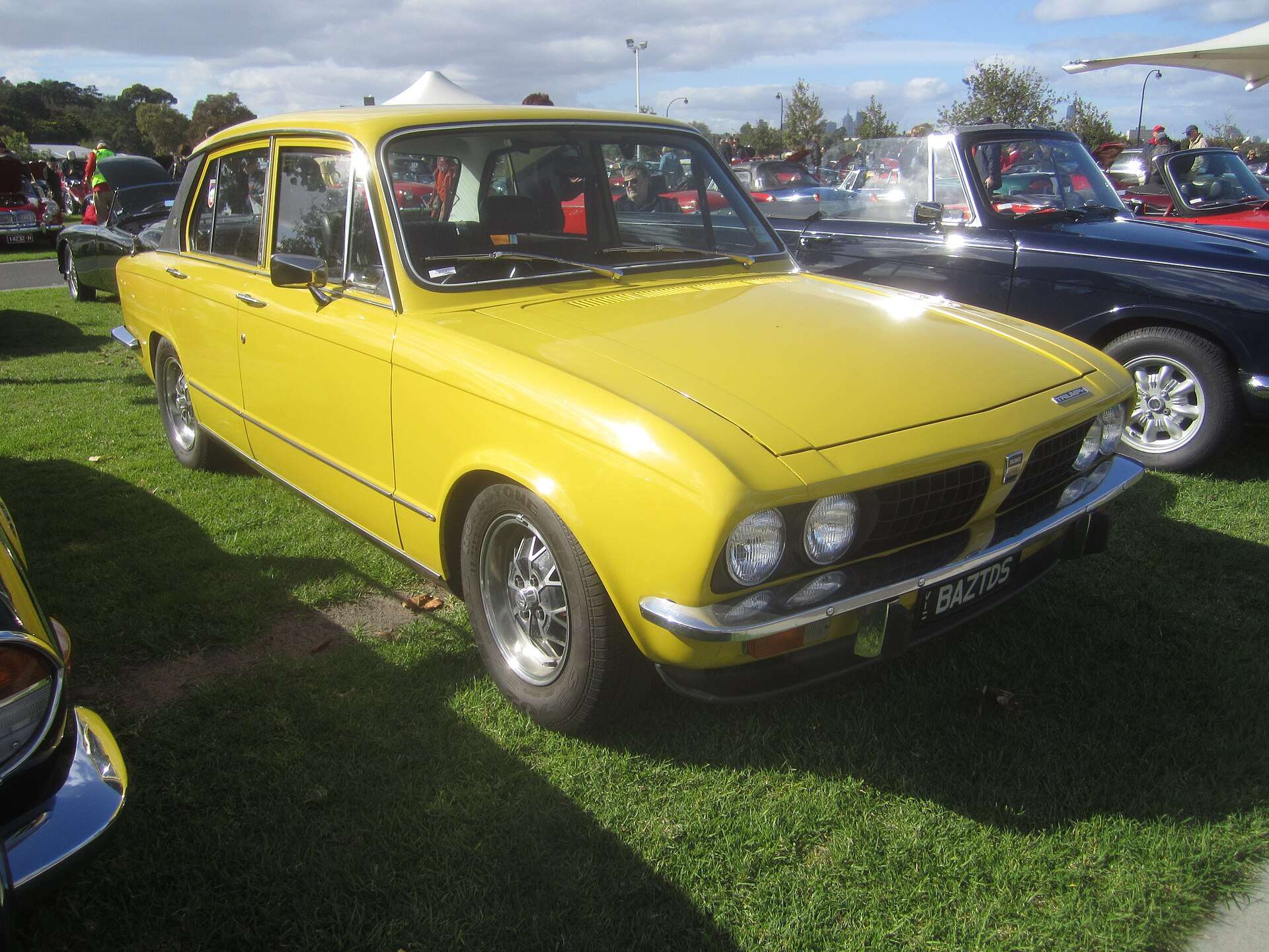 Triumph Dolomite Sprint in yellow