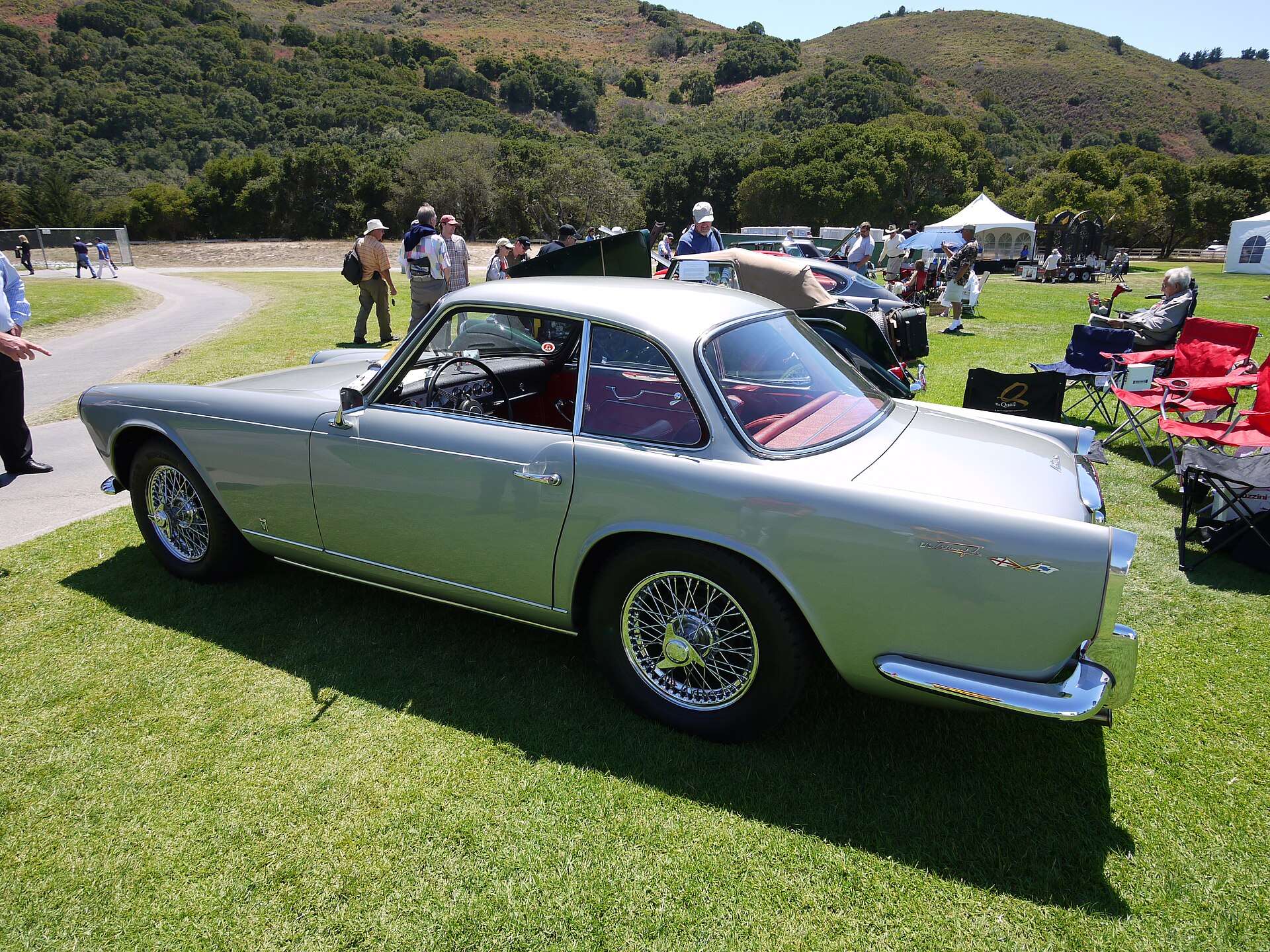 Silver Triumph TR3-based Vignale Italia 2000 coupé