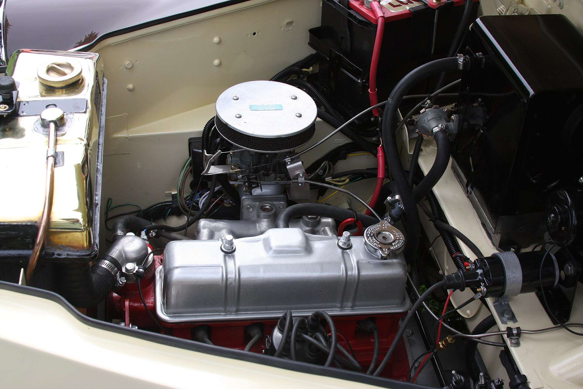 Triumph Mayflower 1,247 cc side-valve engine