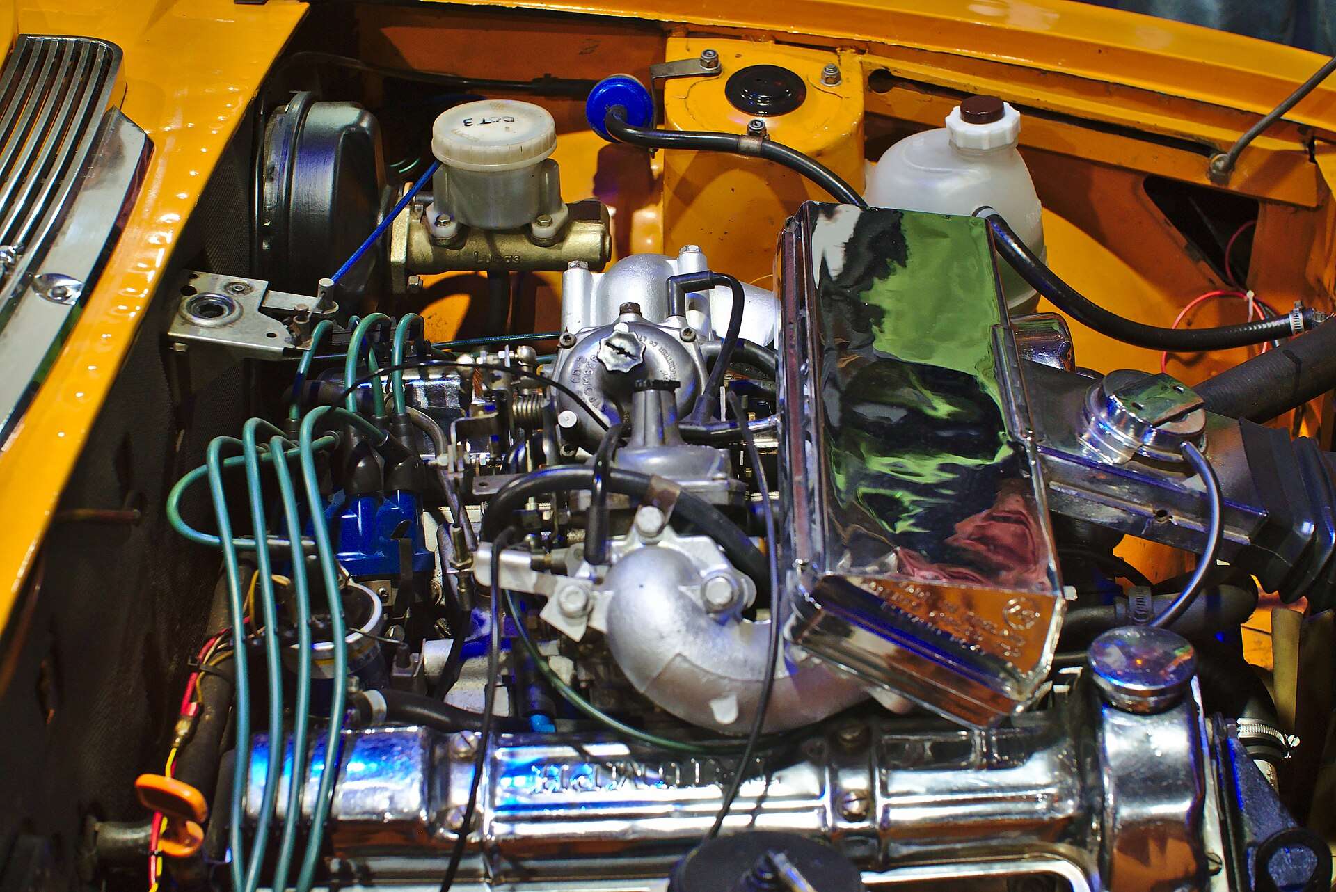 Triumph Stag 3.0-litre V8 engine bay