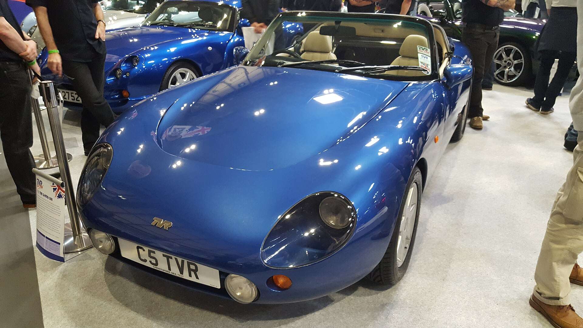 TVR Griffith 500 front three-quarter view