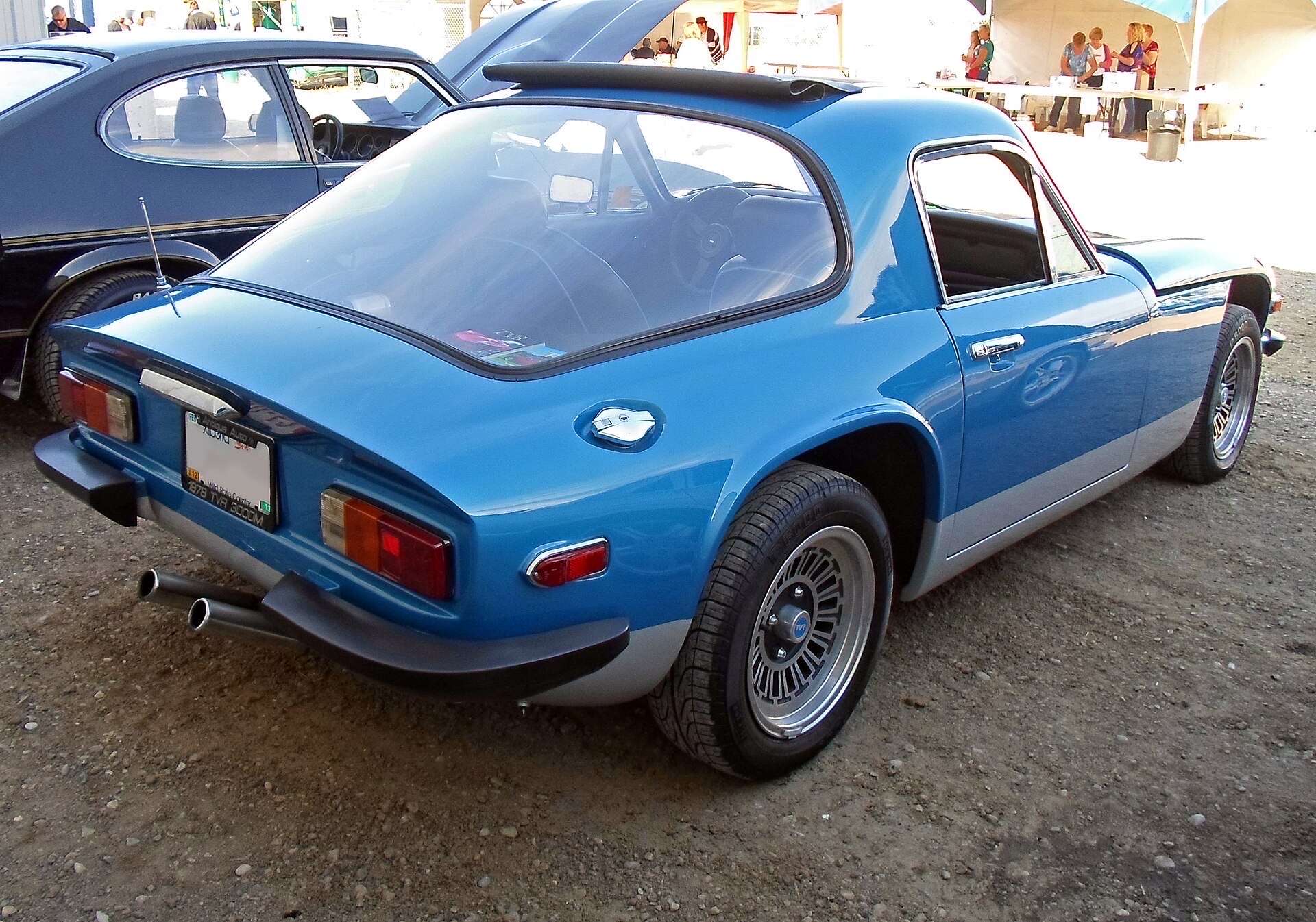 TVR 3000M rear three-quarter view