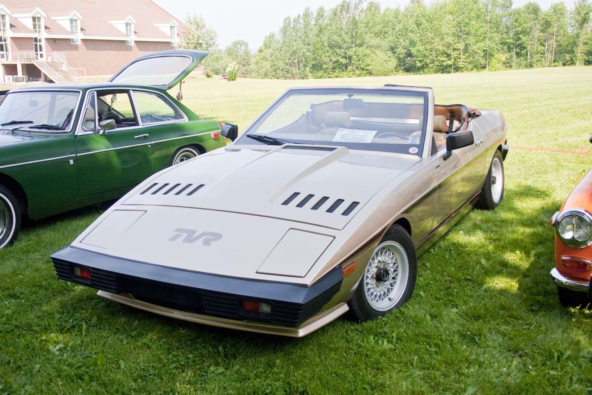 TVR Tasmin front view