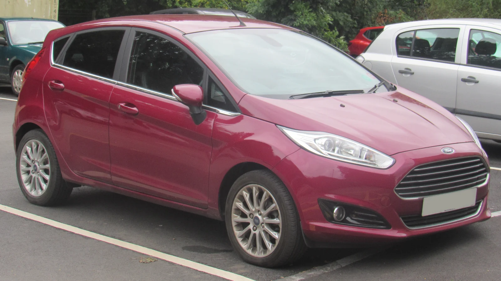 Ford Fiesta Mk7.5 1.0 EcoBoost exterior — illustrative model photograph