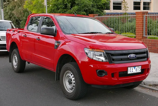 Ford Ranger T6 exterior — illustrative model photograph