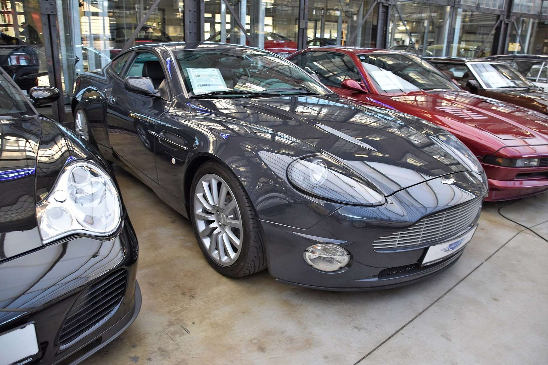 First-generation Aston Martin Vanquish side view