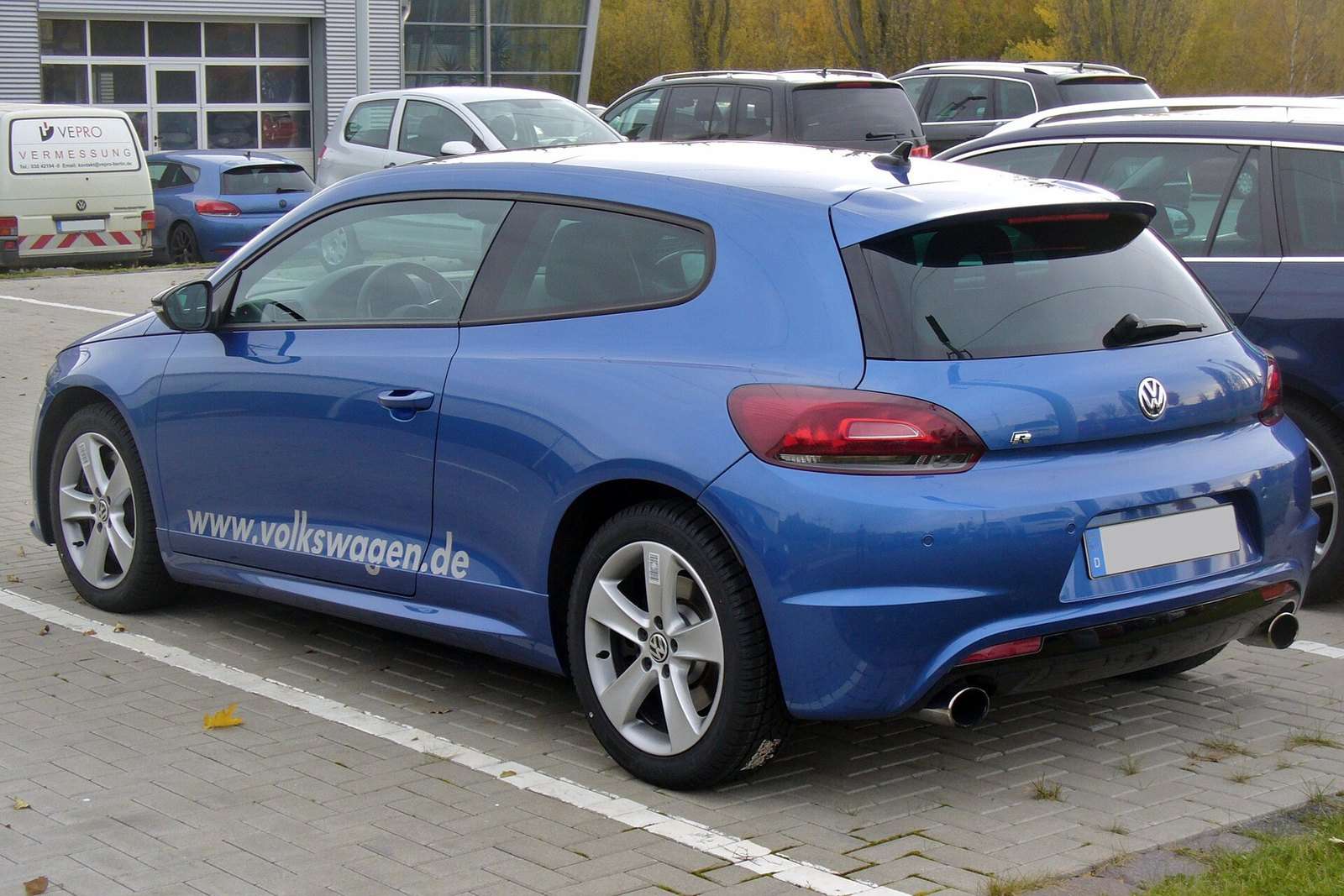 Volkswagen Scirocco R rear view