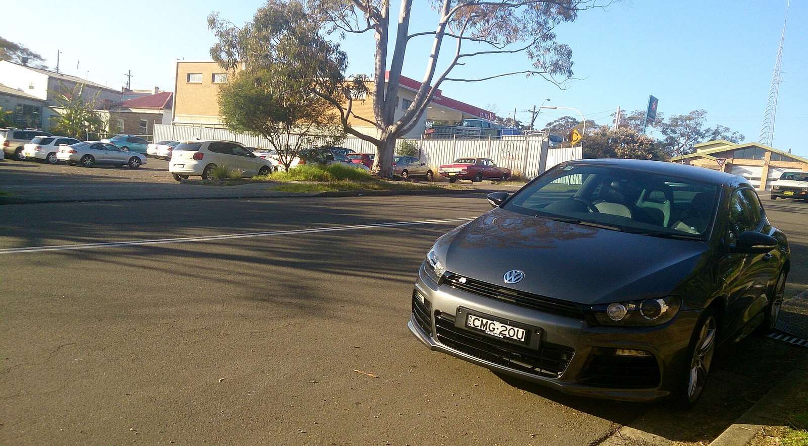 Volkswagen Scirocco R side profile